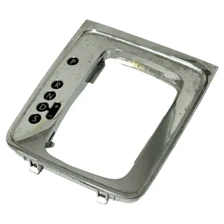 VW Passat 3C Schaltknauf Automatik Abdeckung Schaltabdeckung chrom - Bild 1