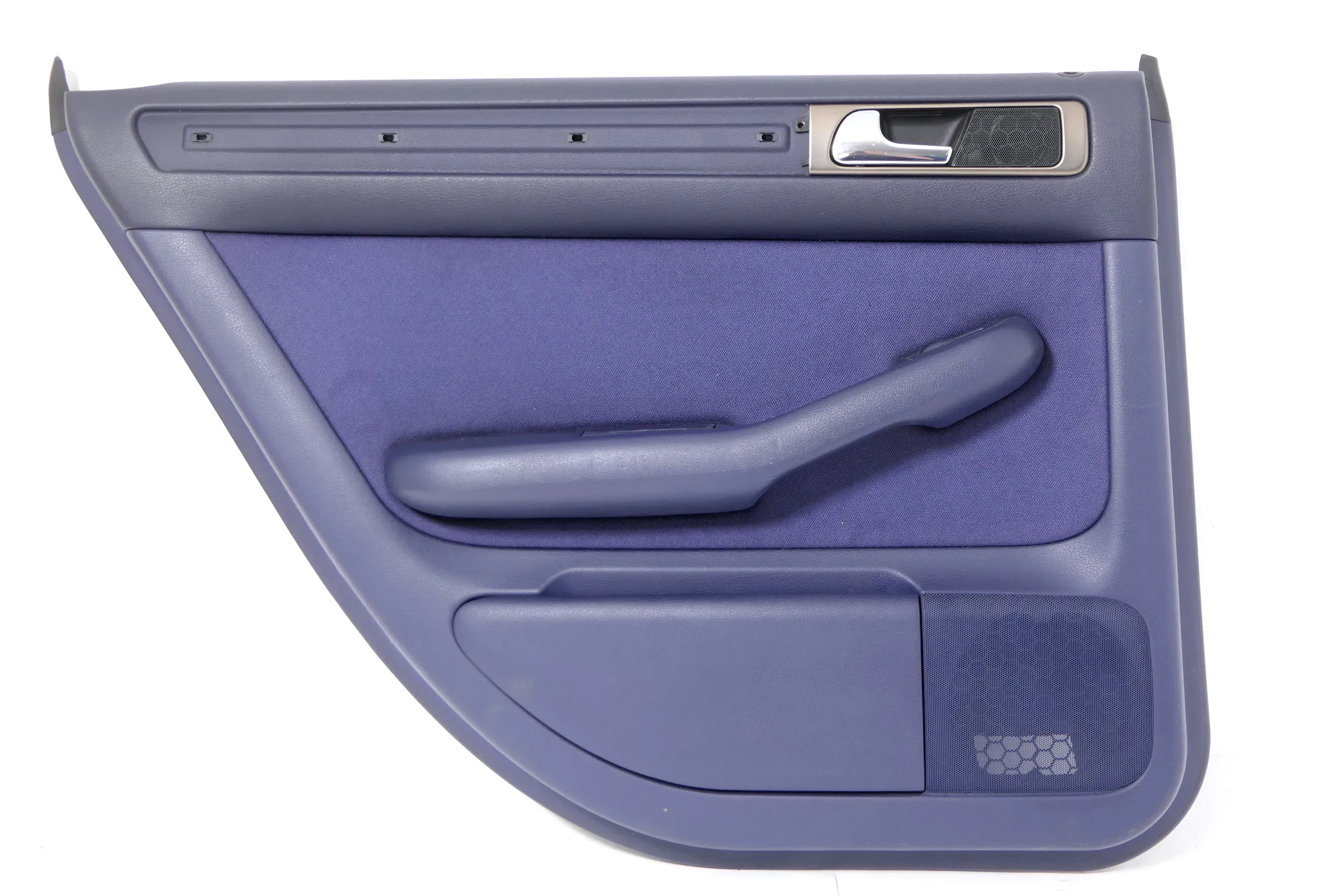 1x Audi A6 4B Türverkleidung Verkleidung Tür hinten links blau - FQC TIV 2WQ - Bild 1