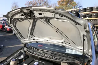 VW Polo 9N Motorhaube Klappe vorne silber grau LA7W reflexsilber bisca.Bj.2004 Ä - Bild 2