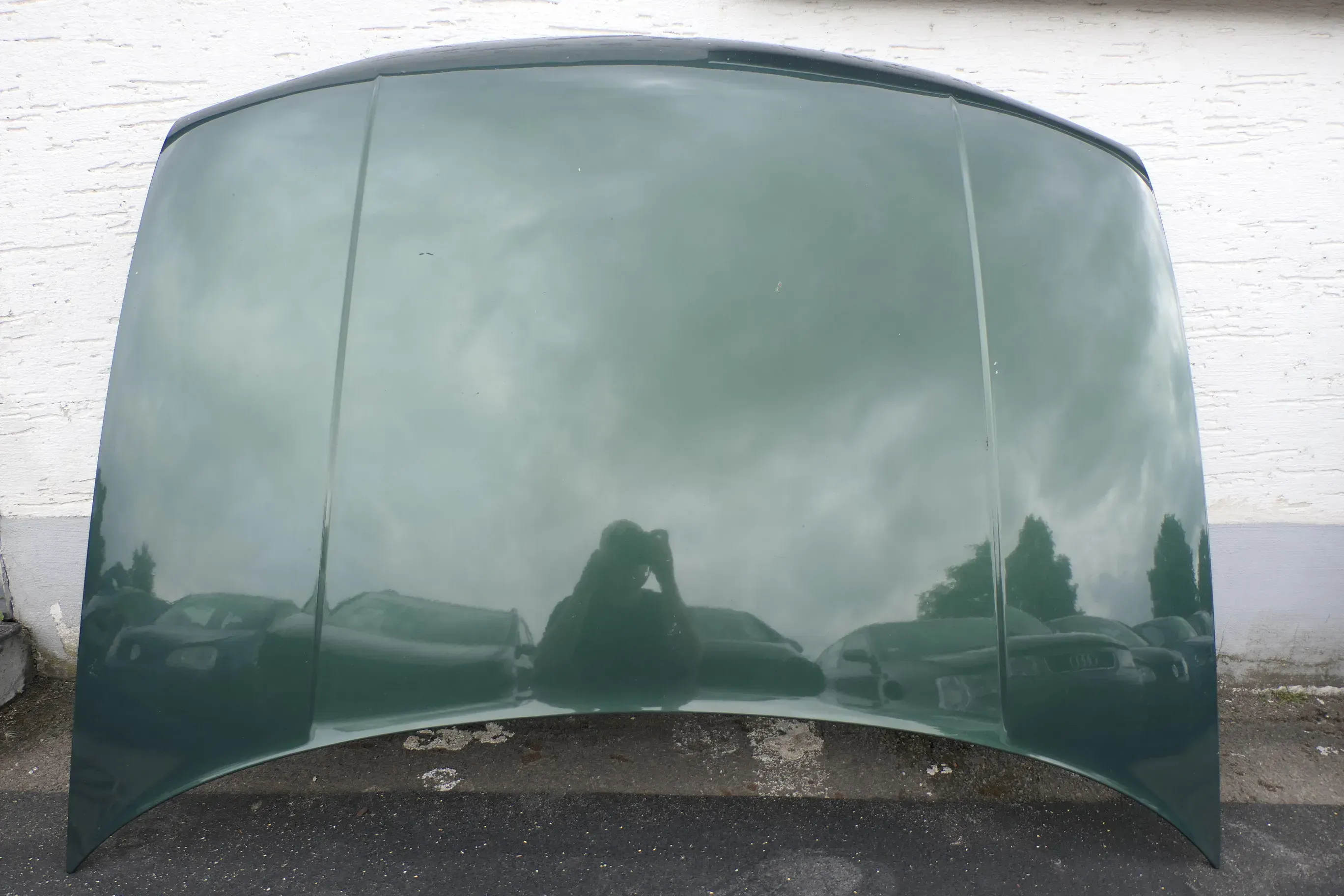 VW Golf 4 Motorhaube Haube Klappe vorne grün LC6M brightgreen - Bild 1