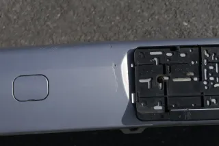 VW Polo 6N Stoßstange vorne Oberteil der 2-geteilte Fronttoßstange silber LB7Z 3 - Bild 5
