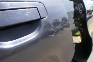 Audi A4 B5 Tür Türblatt hinten links blau LZ5L Kombi Li(Leiste+Griff vergleichen - Bild 3