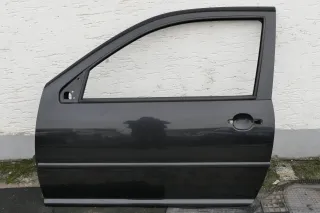 VW Golf 4 1J Tür vorne links Fahrertür 2/3-Türer schwarz LC9Z - Bild 1