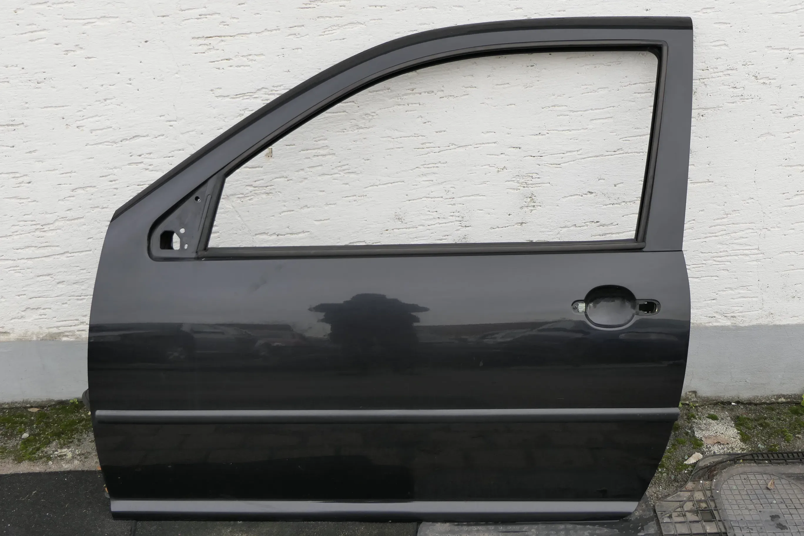 VW Golf 4 1J Tür vorne links Fahrertür 2/3-Türer schwarz LC9Z - Bild 1