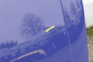 VW Polo 6N Motorhaube Frontklappe Haube vorne Klappe blau LD5D - Bild 3