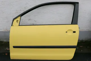 VW Polo 9N 9N3 Tür vorne links Fahrertür gelb LD1B 2/3-Türer - Bild 1