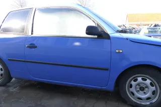 VW Lupo Seat Arosa Tür vorne rechts Beifahrertür blau LR5A (mechanischerFenst - Bild 1