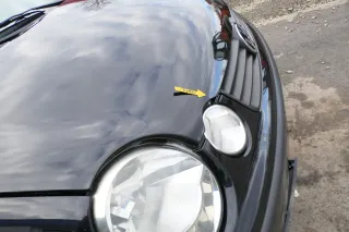 VW Polo 9N Motorhaube Klappe Haube vorne schwarz LC9Z bis ca. Bj. 2004 d - Bild 5