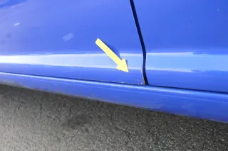 VW Golf 4 Bora Tür vorne links Fahrertür 4/5-Türer & Kombi blau LW5Z -ohneAnba - Bild 8
