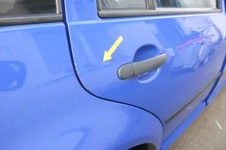 VW Golf 4 Bora Tür hinten rechts nur Kombi / Variant vlau LW5Z -ohne Anbauteil - Bild 2