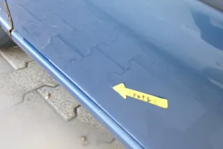 Seat Leon Toledo 1M Tür vorne links Fahrertür LS5W AZUL TOPACIO L5SW grün - Bild 5
