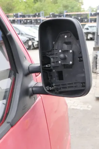 VW T4 mechanisch Spiegel Außenspiegel rechts schwarz 701857508 origi matt - Bild 2