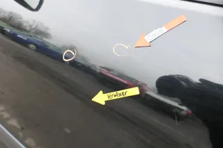 VW Polo 9N 9N3 Tür vorne links Fahrertür 2/3-Türer schwarz L041 ohneAnbautei - Bild 5