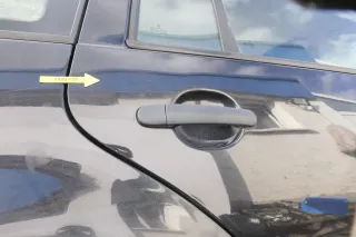 VW Golf 4 Bora Tür hinten rechts nur Kombi /Variant schwarz LC9Z ohne Anbauteile - Bild 2