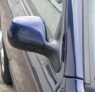 Skoda Octavia 1U elektrisch Spiegel Außenspiegel rechts blau LF5U 9460 Glas - Bild 2