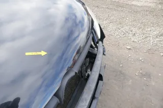 VW Fox 5Z Motorhaube Klappe vorn vorne schwarz L041 uni Haube - Bild 8