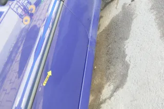 VW Polo 6N 6N2 Tür vorne links Fahrertür 2/3-Türer blau LD5D - Bild 5