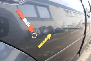 VW Golf 4 Bora Tür hinten rechts nur Kombi /Variant grau LC7V ohne Anbauteile - Bild 8