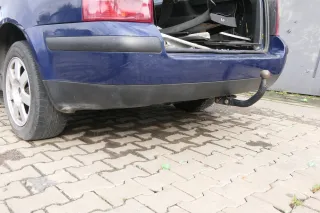 VW Passat 3BG Kombi Variant Stoßstange hinten Heckstoßstange blau LB5N - Bild 3