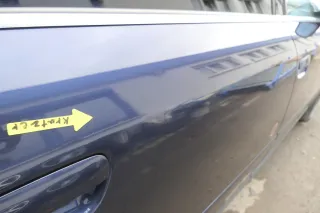 Audi A6 4B C5 Tür Türblatt hinten rechts blau LZ5T - Bild 4