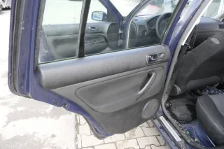 1x VW Golf 4 1J Kombi Türverkleidung Verkleidung Tür hinten links schwarz - Bild 3