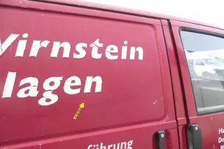 T4 Transporter Tür rechts Schiebetür Multivan Caravelle rot LK3A - Bild 11