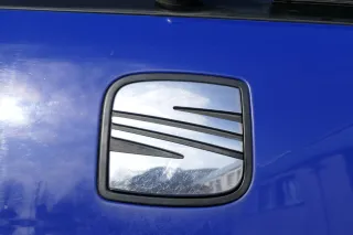 Seat Ibiza 6L Heckklappe Klappe hinten Kofferraumklappe blau LS5G ohneBremsleuch - Bild 8