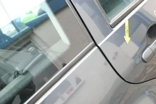 VW Golf 4 Bora Tür hinten rechts nur Kombi /Variant grau LC7V ohne Anbauteile - Bild 6