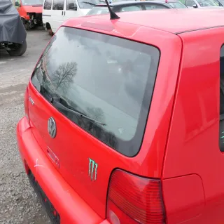 VW Lupo 6X Heckklappe Klappe Kofferraumklappe Scheibe rot LP3G - Bild 2