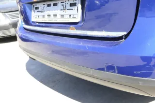 VW Passat 3C Kombi Stoßstange hinten Heckstoßstange Stoßfänger blau LC5E - Bild 8