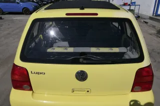 VW Lupo 6X Heckklappe Klappe Kofferraumklappe Scheibe gelb LD1B hinten ohen Anba - Bild 1