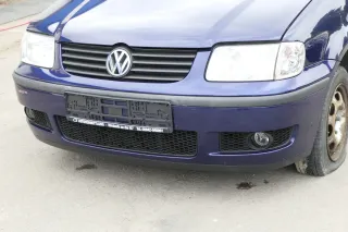VW Polo 6N2 Stoßstange vorne Frontstoßstange Stoßfänger blau LB5N indigo NSW - Bild 3