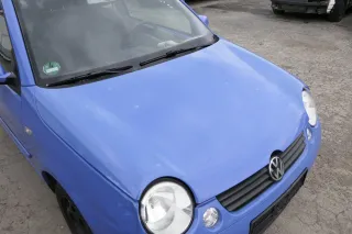 VW Lupo Motorhaube KLappe vorne grau blau LR5A softblau Frontklappe Haube - Bild 4