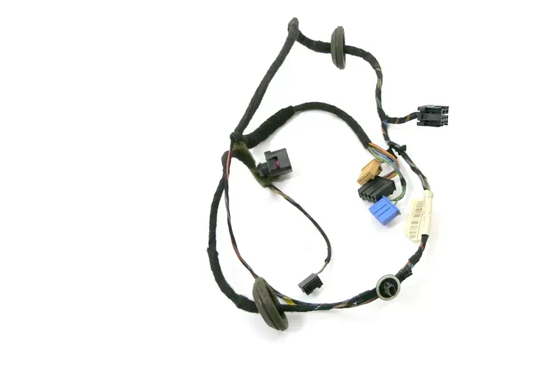 VW Polo 9N3 Kabelbaum Tür Türkabelbaum ZV hinten links Leitungssatz 6Q4971125F - Bild 1