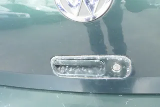 VW Golf 4 Limousine Heckklappe Kofferraumklappe Klappe hinten grün LC6M - Bild 6