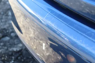 Audi A3 8P Stoßstange Stoßfänger hinten 4/5-Türer blau LZ5C AHK PDC - Bild 3