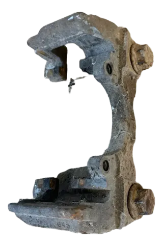 1x VW T5 Touareg Bremssattelhalter hinten links oder rechts 7L6615425A Halter - Bild 2