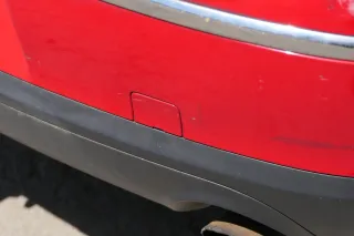 Passat 3C Limousine Stoßstange hinten Heckstoßstange Stoßfänger rot LY3D - Bild 8