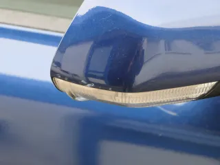 Skoda Octavia 1Z elektrischer Spiegel Außenspiegel rechts blau LF5Q Glas - Bild 5
