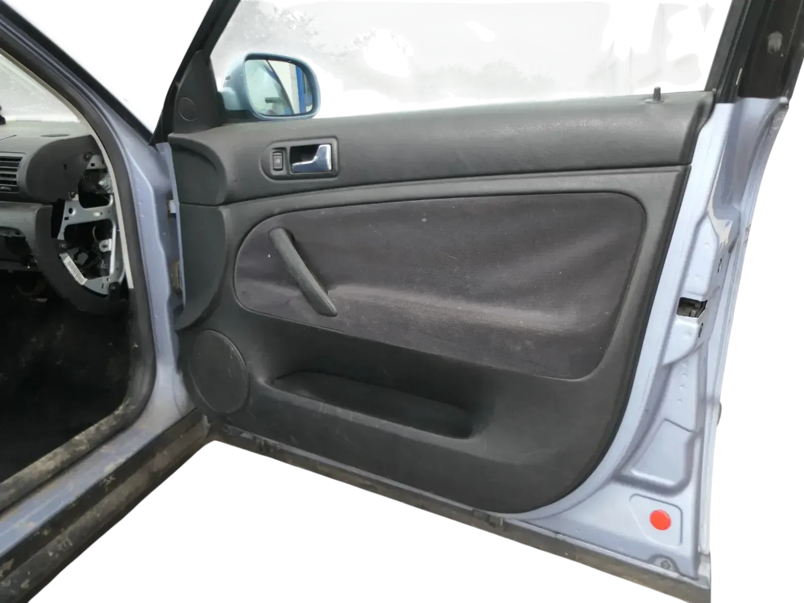 1x Passat 3B 3BG Türverkleidung Verkleidung Tür vorne rechts schwarz Griff Öffne - Bild 1