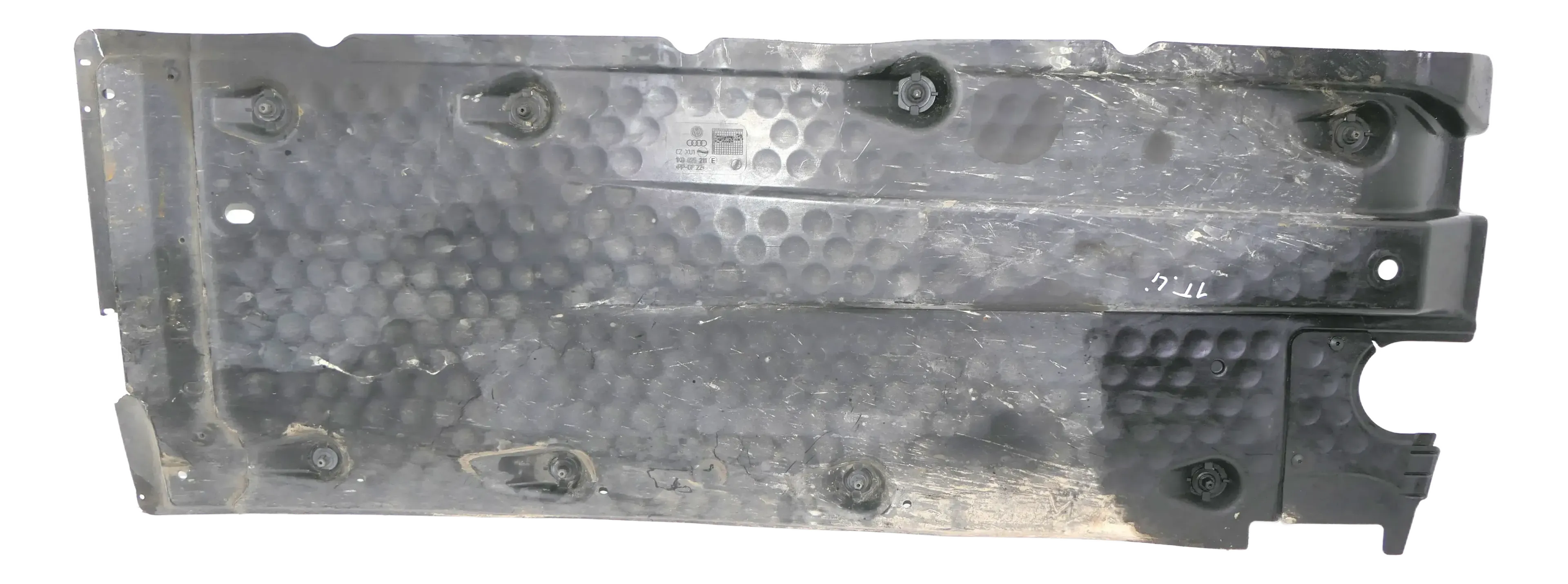 VW Golf A3 Unterbodenverkleidung Verkleidung links unten Abdeckung 1K0825211E - Bild 1