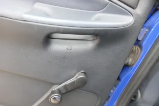 1x Audi A4 B5 Türverkleidung Verkleidung Tür hinten links Abdeckung Griff -blau - Bild 2