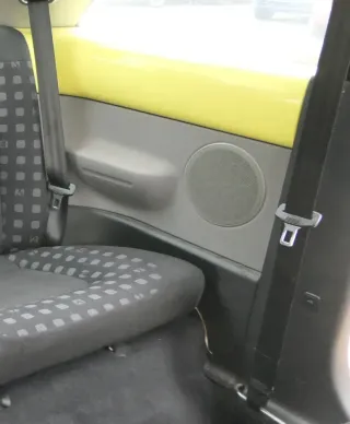 New Beetle 9C Seite Seitenverkleidung Verkleidung hinten links grau Abdeckung - Bild 1