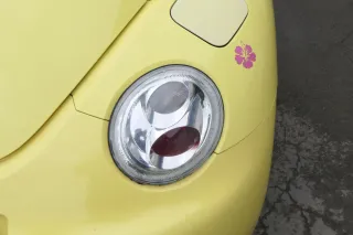 VW New Beetle 9C Stoßstange hinten Stoßfänger gelb LD1B Heckstoßfänger - Bild 2