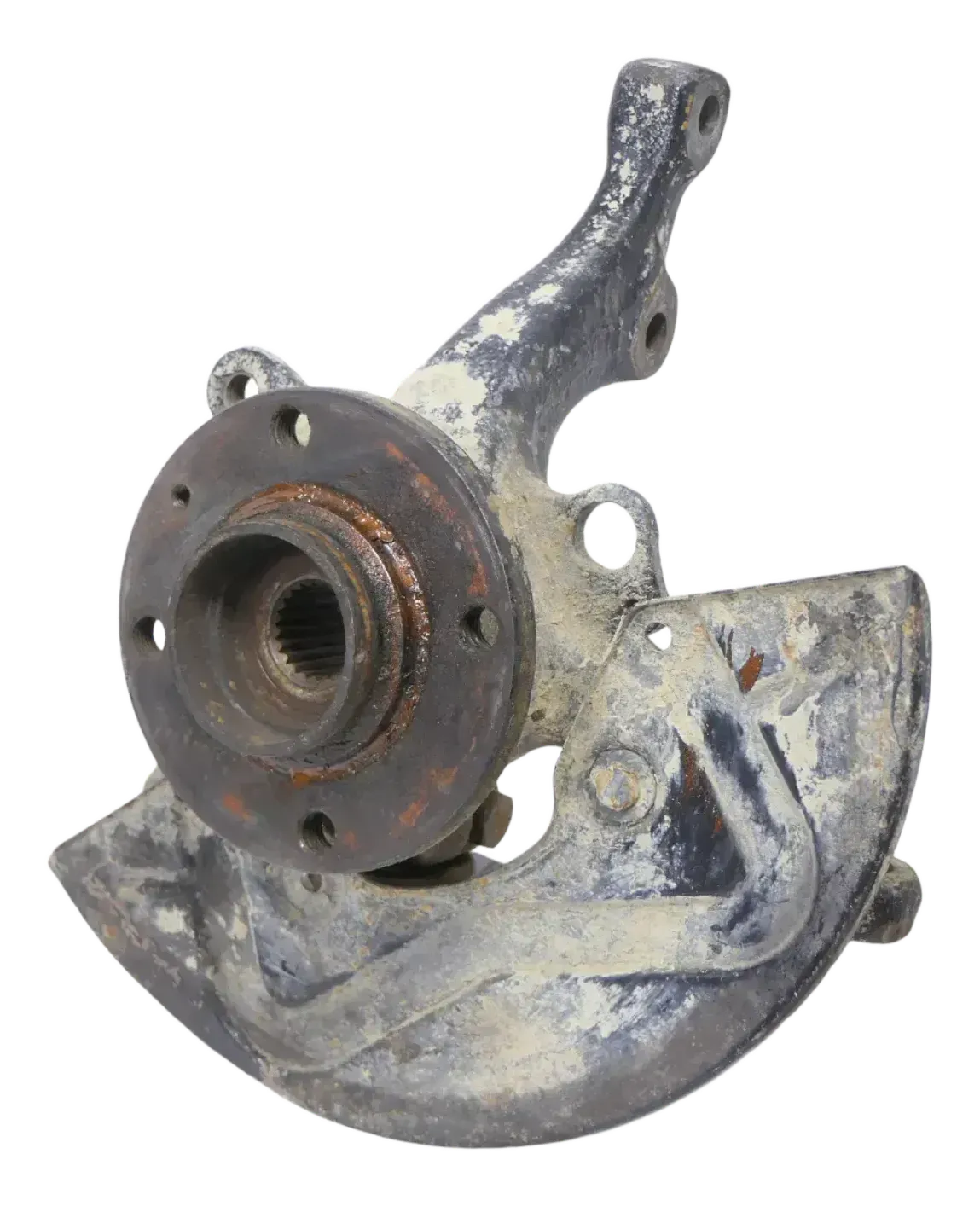 VW Golf 3 Caddy Achsschenkel Radlager links vorn 357407255c TDI geschraubt - Bild 1