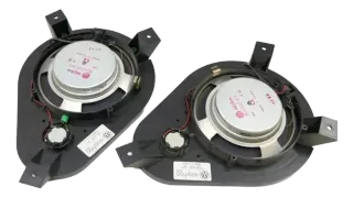 VW Golf 3 4 Cabrio hinten links + rechts Lautsprecher Halter Halterung Box Boxen - Bild 2