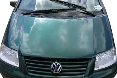 VW Sharan 7M Motorhaube Klappe Haube vorn vorne grün LC6M abca.Bj2000passend