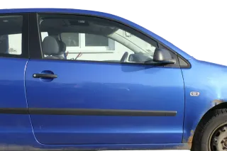 VW Polo 9N 9N3 Tür vorne rechts Beifahrertür 2/3-Türer blau LA5M ohneAnbauteile - Bild 1