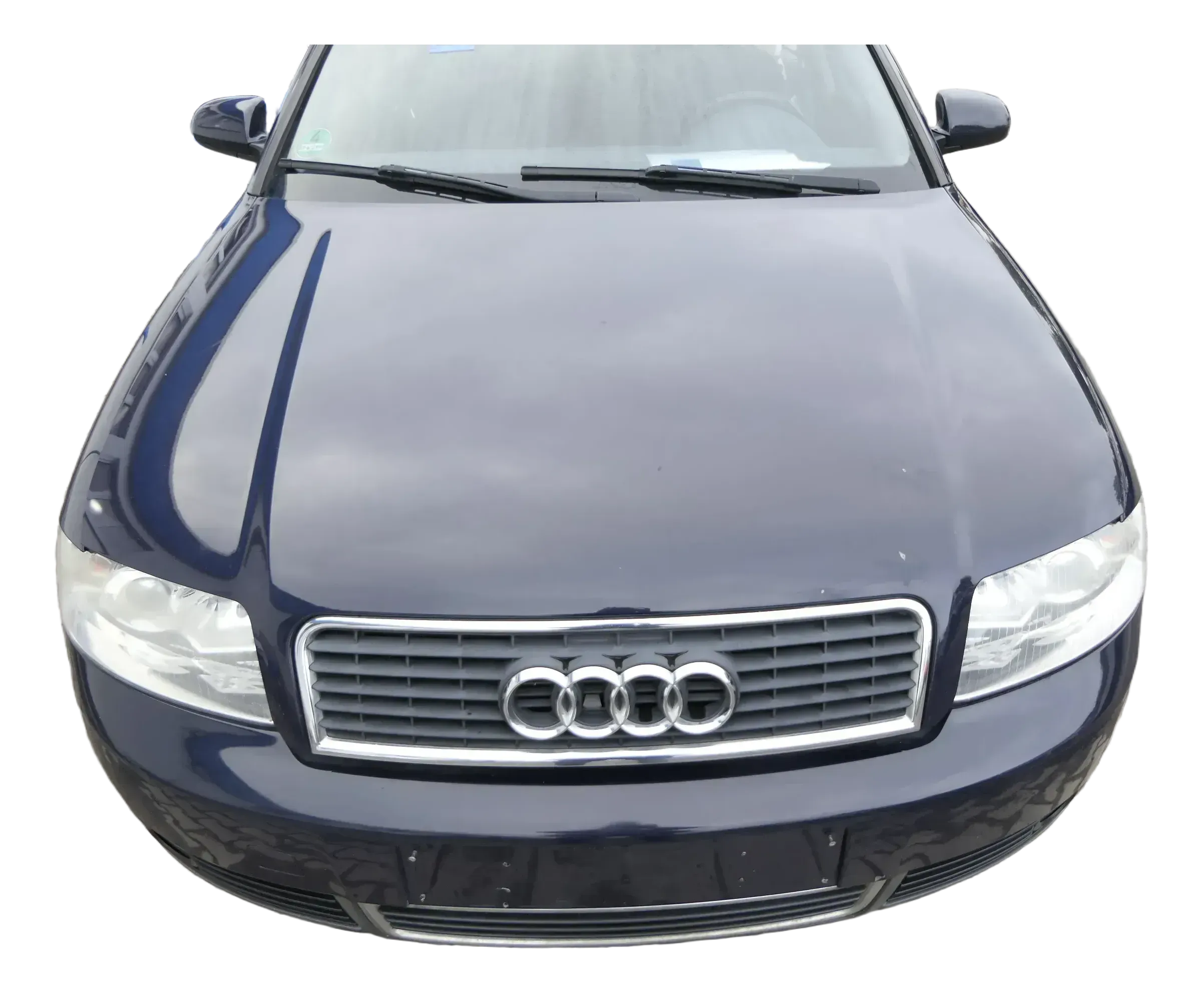 Audi A4 B6 8E Motorhaube Haube Klappe LY5K blau lila - Bild 1