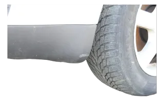 VW Passat 3BG Stoßstange vorne Frontstoßstange Stoßfänger silber LA7W + Gitter - Bild 9